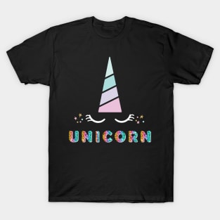 Colourful Unicorn Rainbow T-Shirt